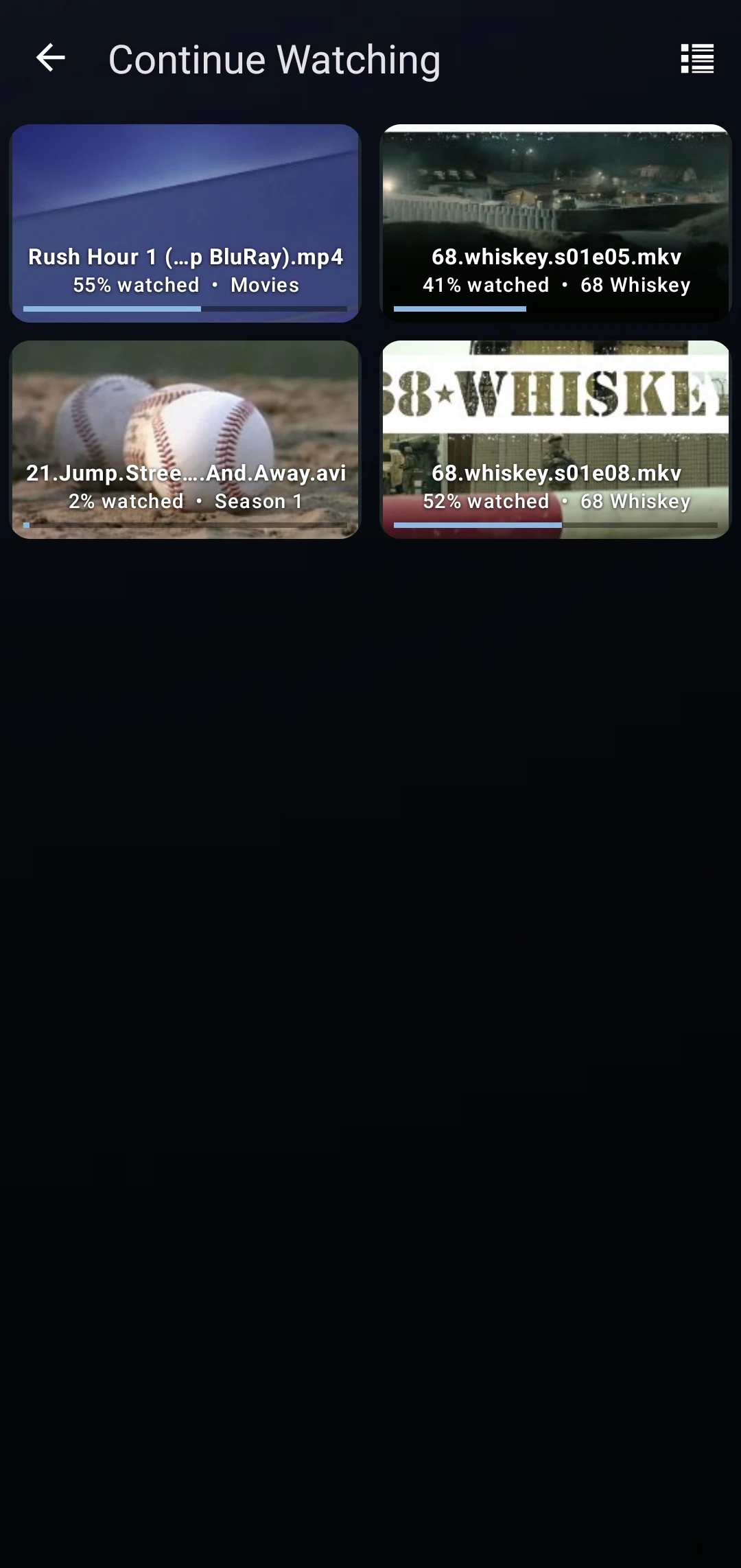 DG Media Player screenshot